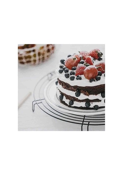 Glaso Teli Yuvarlak 30 Cm - Ekmek, Kek, Kurabiye Soğutma Teli