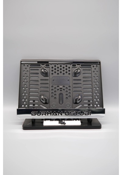 Gümüş Kişiye Özel İsimli Pleksi Motor Plakalığı - 848647924