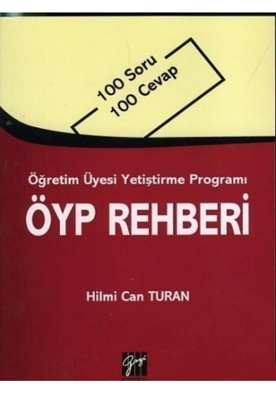 Gazi Kitabevi - ÖYP Rehberi - Hilmi Can Turan