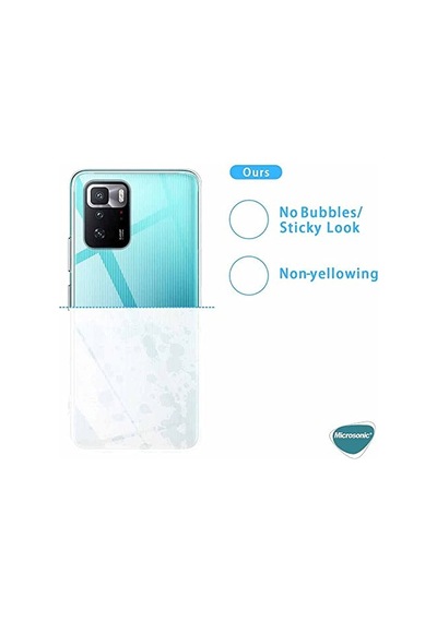 Xiaomi Poco X3 Gt İçin Kılıf Transparent Soft Beyaz Poco X3 Gt İle Uyumlu Kılıf - Şeffaf Diğer