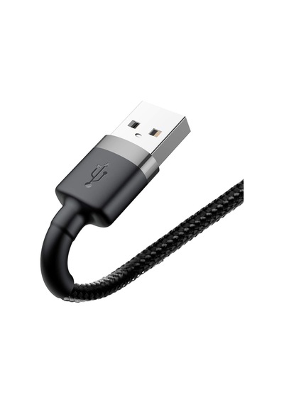 Cafule Serisi, 2.4 A Usb-a & Lightning Şarj Kablosu & Data Aktarım Kablosu, 1 Metre, Gr Standart