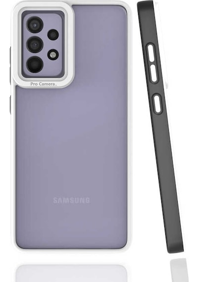 Zore Galaxy Uyumlu A52 Kılıf Mima Kapak - Siyah Siyah