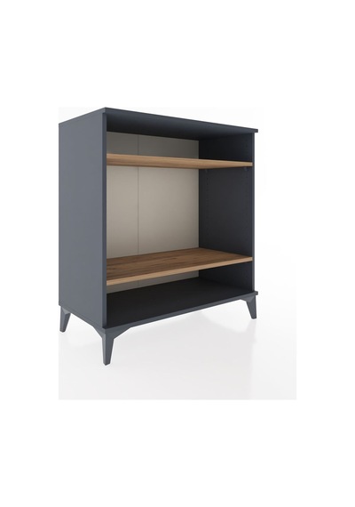 Hyperion Şifonyer 2 Raflı 88x44x96 Antrasit-çam Antrasit