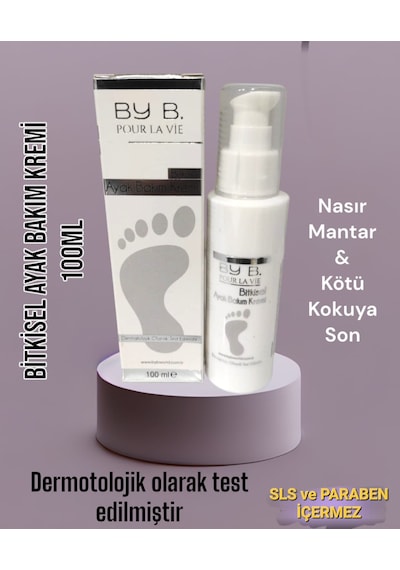 By B. Pour La Vie Bitkisel Ayak Bakım Kremi 100ml