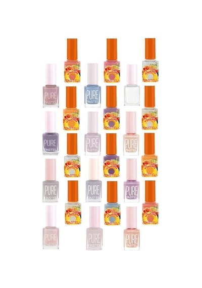Pastel Forever Summer 12'li Oje Seti, Synee 12'li Set Pure Tonları