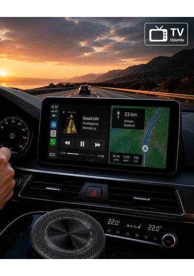 Araç Ve Tv Uyumlu Carplay Box 4gb Ram 64gb Hafıza Hdmı Android Sistem - Lisinya Diğer