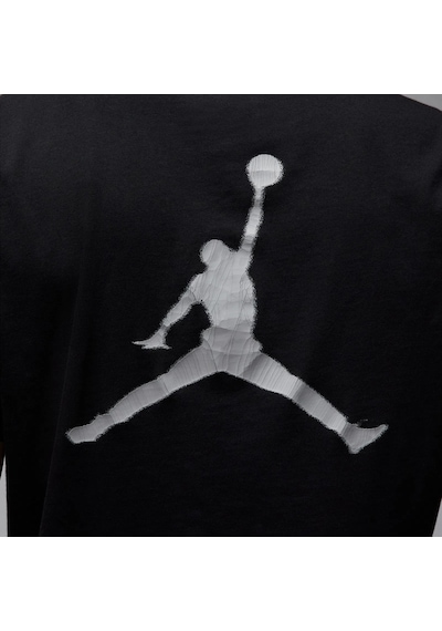 Nike Jordan Mvp Men's Jumpman T-shirt Erkek Günlük Nakış Swoosh Pamuklu Tişört Siyah Siyah