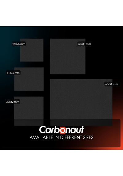Carbonaut - Carbon Termal Ped - Yapışmaz, Esnek Ve Tekrar Kullanılabilir - Çok Yüksek Isı İletkenliği - Elektrik İletir 51 68 0,2 Mm