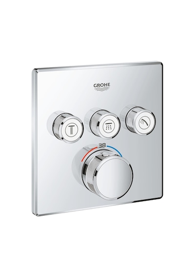 Grohe Grohtherm Smartcontrol Üç Noktadan Akış Kontrollü Kumanda Krom