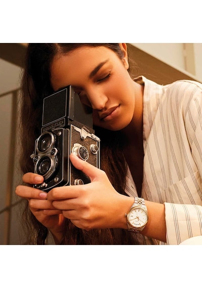 Timex Tw2v68500 Kadın Kol Saati Metalik Gri