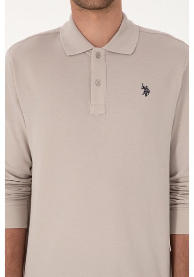 U.s. Polo Assn. Erkek Taş Sweatshirt 50307688-vr049 Tas