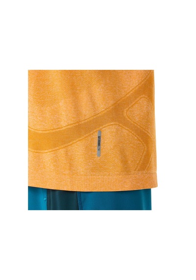 Asics Road Seamless Erkek Sarı Koşu T-shirt 2011d355-800 Sarı