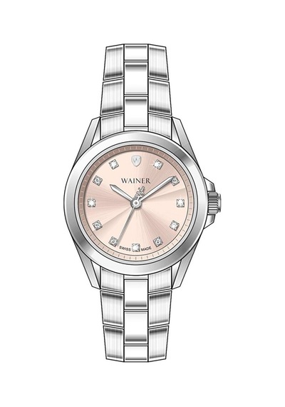 Wainer Wa.18010-a Kadın Kol Saati Gri