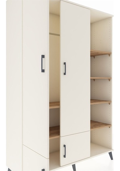 Hyperion Dolap 6 Raflı 4 Kapaklı Tek Askılı 132x44x195 Aytaşı-aytaşı/çam Aytası/atlas Çam Hyperion Dolap 6 Raflı 4 Kapaklı Tek Askılı 132x44x195 Aytaşı-aytaşı/çam Aytası/atlas Çam