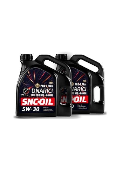 Snc Oil Icon Group 300.000 KM + Bakım Pro-S Plus 2XL Qnarıcı 5W-30 Motor Yağı 2 X 4 L