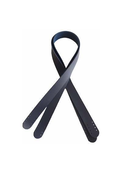 Angel Çanta Aksesuar 70x2.4 Cm Tek Kat Suni Deri Lacivert Renk Çift Sap