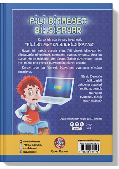 Pili Bitmeyen Bilgisayar Hikaye Kitabı
