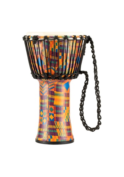 Meinl Padj2-s-g Travel Series Small 8" Djembe Kenyan Quilt