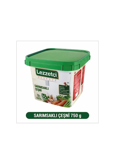 Lezzetçi Sarımsaklı Sebzeli Çeşni 750 G