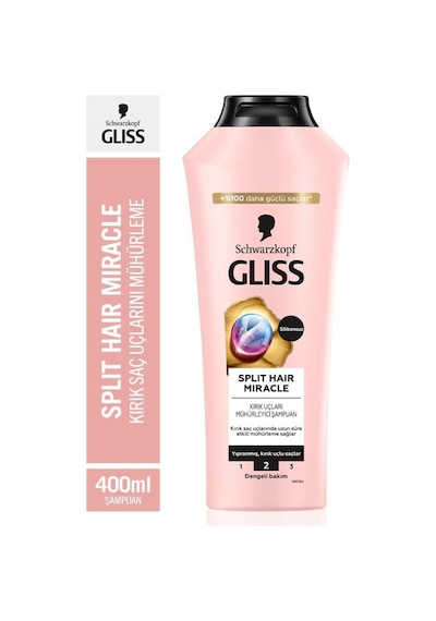 Split Hair Miracle Şampuan 400 Ml X 5 Adet