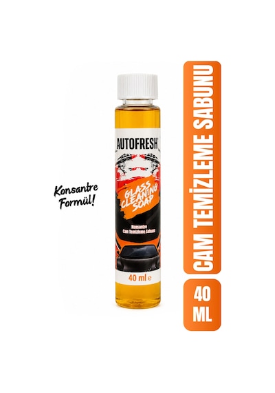 Cam Sabunu 40 Ml Parfümlü Konsantre Oto Cam Temizleyici