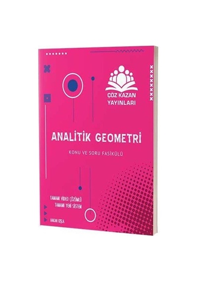 Tyt Ayt Analitik Geometri Soru Bankası Çöz Kazan Yayınları
