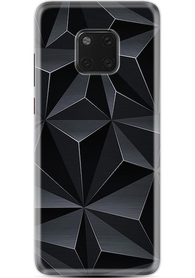 Huawei Mate 20 Pro Kılıf Silikon Prizmalar 1782