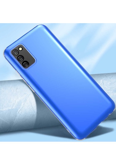 Adige Samsung Galaxy Uyumlu A02s Kılıf Kamera Korumalı Süper Silikon
