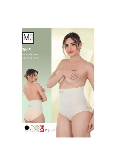 Lohusasepeti 2005 Yüksek Bel Slip Pop-up Lohusa Korse 001