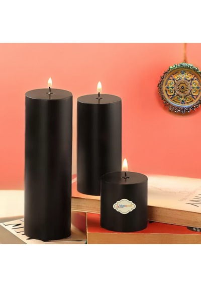 Sweet Black 3 Lü Set Mum Siyah