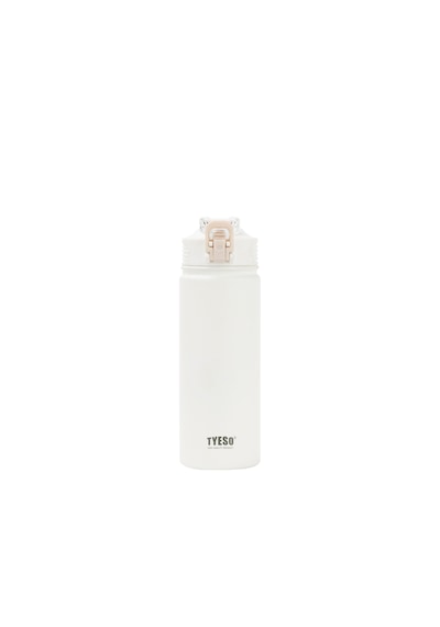 Tyeso Active Color Vakumlu Termos Paslanmaz Çelik Pipetli 600 ML Beyaz