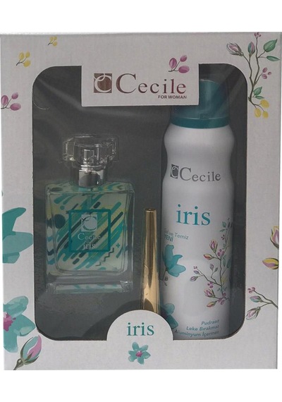 Cecıle Parfüm Set Bayan İris Edt 55ml+ Deo 150ml