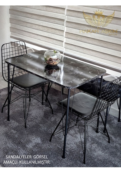By Hakan Aşkın Metal Ayaklı 60x90 Cm Tek Masa Black Marble Eclipse 2024 Mutfak - Balkon - Çalışma Masası Parlak Siyah Mermer Desen By Hakan Aşkın Metal Ayaklı 60x90 Cm Tek Masa Black Marble Eclipse 2024 Mutfak - Balkon - Çalışma Masası Parlak Siyah Mermer Desen
