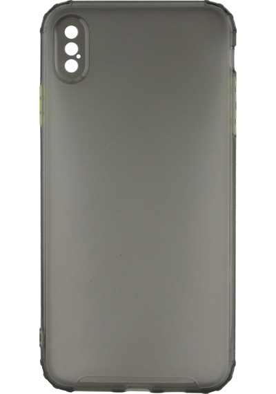 Nettech Apple Uyumlu iPhone Xs Max Kamera Korumalı Arka Koruma Kılıf - Siyah Siyah