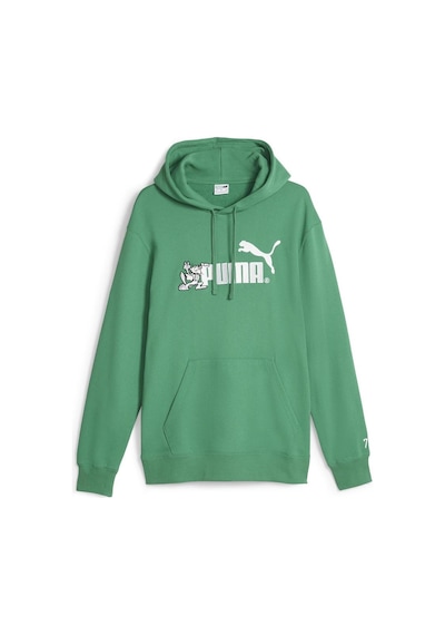 Puma Classıcs No.1 Logo Celebration Hoodie Tr Erkek Sweatshirt-yeşil Yeşil
