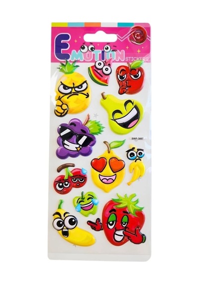 Stickers Sebzeler Çeşitli Renkler
