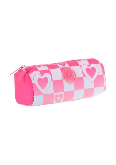 Kaukko İki Bölmeli Kız Çocuk Okul Kalem Çantası - Pembe Mavi - K2699 Pembe - Mavi