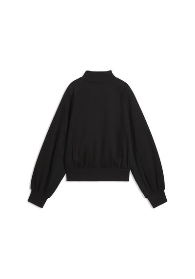 Puma Her Mock Neck Crew Siyah Kadın Sweatshirt