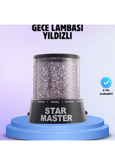Renk Değiştiren Galaxy Efektli Led Yıldız Projektör Renkli