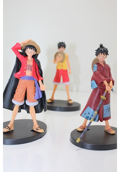 Silikon Anime Figür 5’li Set Dekoratif Hediyelik