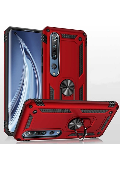 Xiaomi Mi Note 10 Lite Kilif Yüzüklü Zirh Tank Vega 537733625