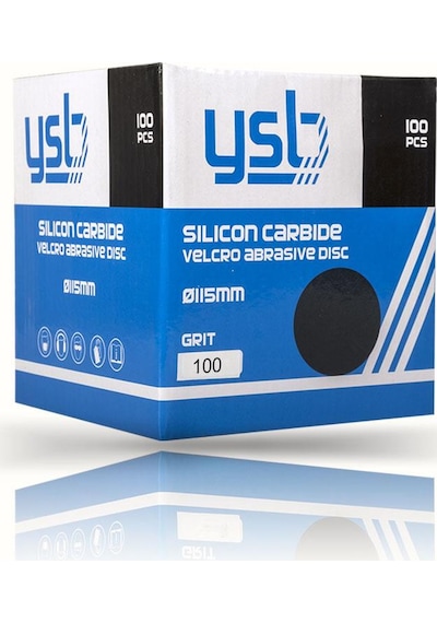 YSB 115 MM MERMER-GRANİT-DEMİR 100 KUM CIRT ZIMPARA (50 ADET)