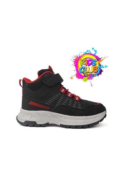 Cool Tiger Ortopedik Kaymaz Taban Unisex Çocuk Bot Siyah