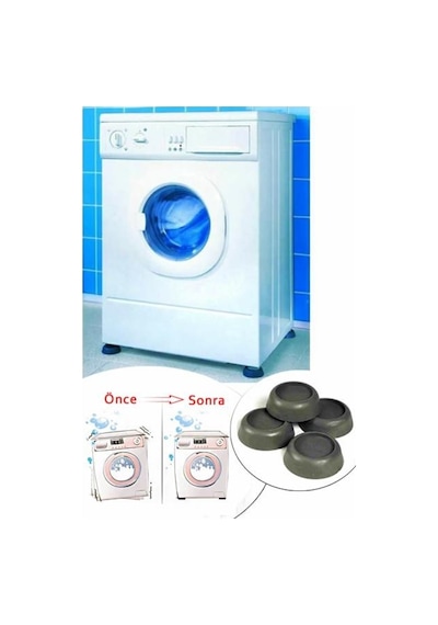 Saban Çamaşır Makinesi Makinası Titreşim Ayağı 4 Adet - 82797670