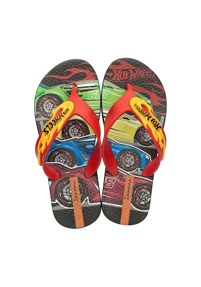Ipanema İpanema Hot Wheels Çocuk Parmak Arası Terlik Renkli 25/34 H0384-RB Kırmızı
