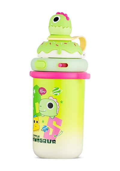 Emsan Baby Dinosaur Termos Yeşil 450 Ml Yeşil
