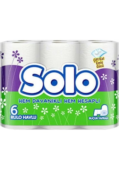 Solo Rulo Kağıt Havlu 6'lı