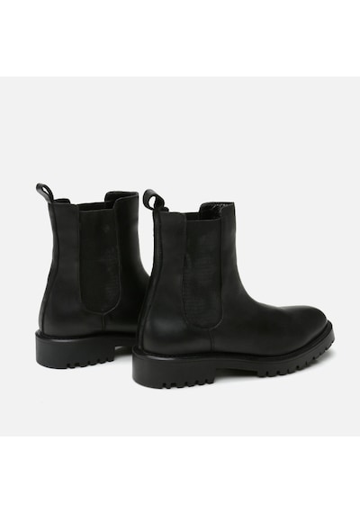 Hotiç Hakiki Deri Siyah Kadın Düz Bot 01boh291390a100 Siyah-black Siyah