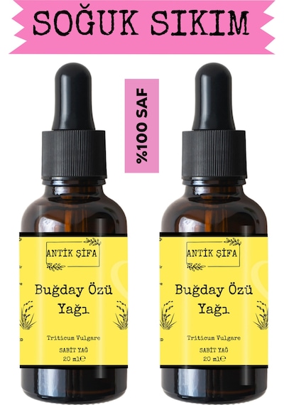 %100 Saf Buğday Özü Yağı - 2 X 20 Ml 20 ML