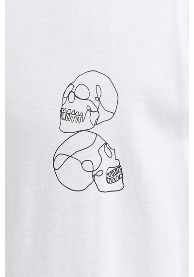 Jack & Jones Jjbrown Erkek T-shirt 12271365 White